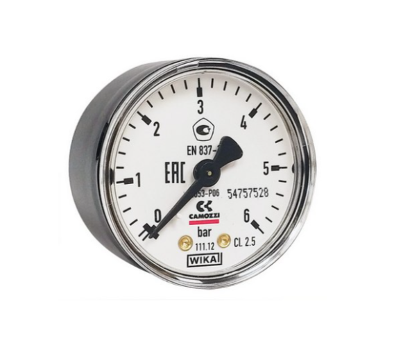 Манометры серии М043..., М053..., М063 Camozzi